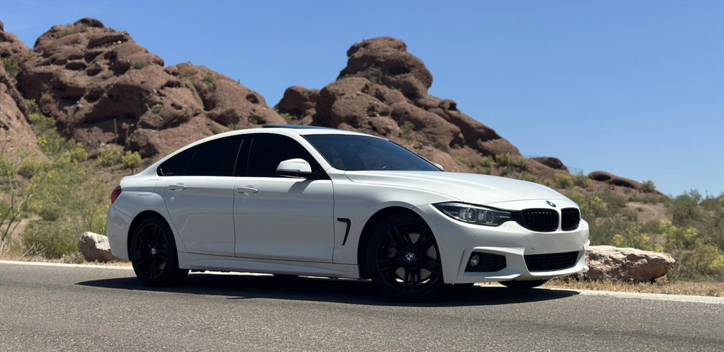 BMW 430i Gran Coupe (white) 2018